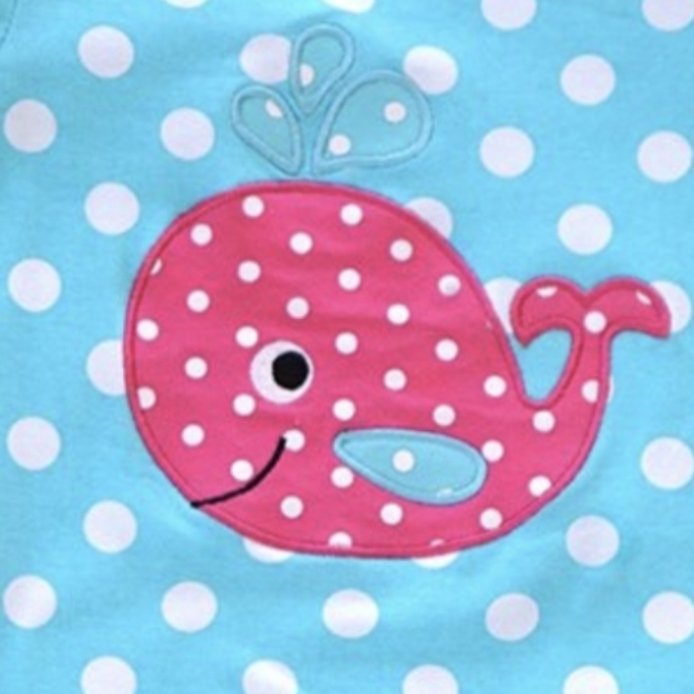 Whale Ruffle Romper - Picture 2 of 2